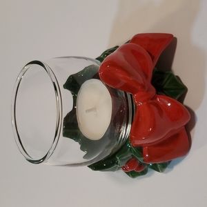 Vintage 1979 Fitz & Floyd Wreath Candle Holder